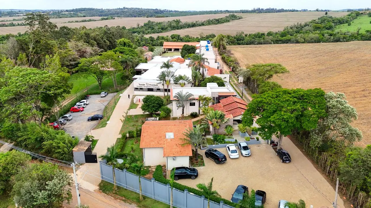 Vista aérea do campus da unidade Capela do Alto